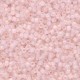 Miyuki delica Beads 11/0 - Matted transparent pink mist ab DB-868